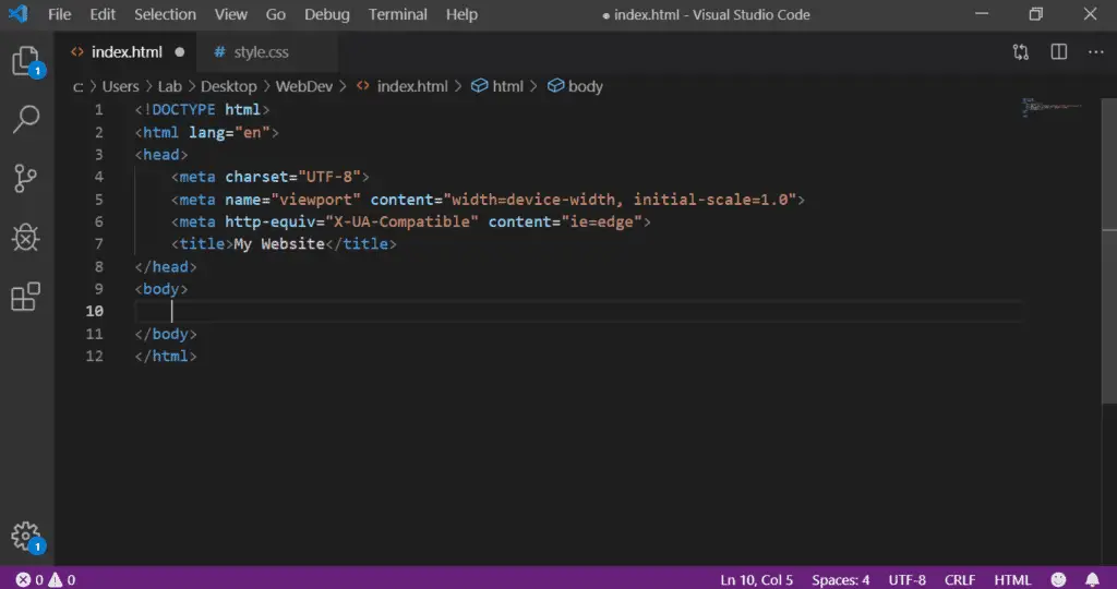 VSCode Demo